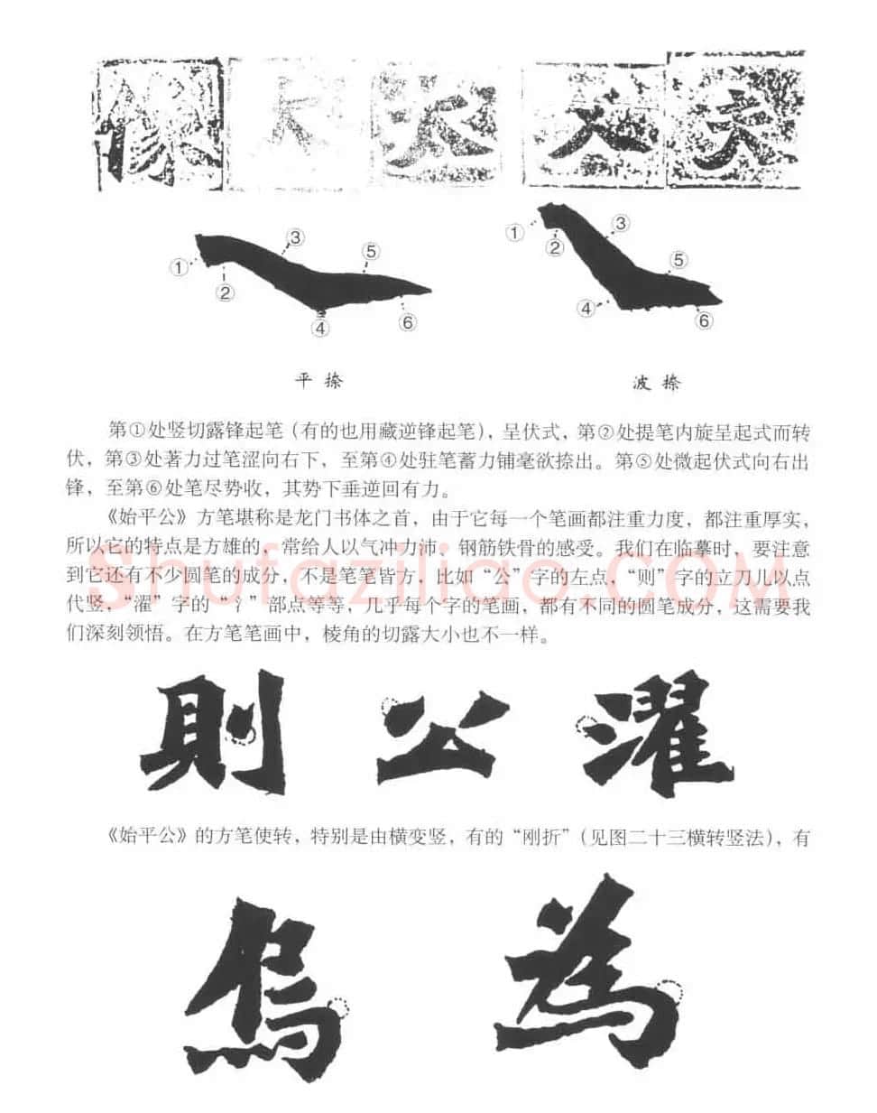 图文教材 怎样写魏碑与怎样临习张猛龙碑 | 软笔楷书字帖