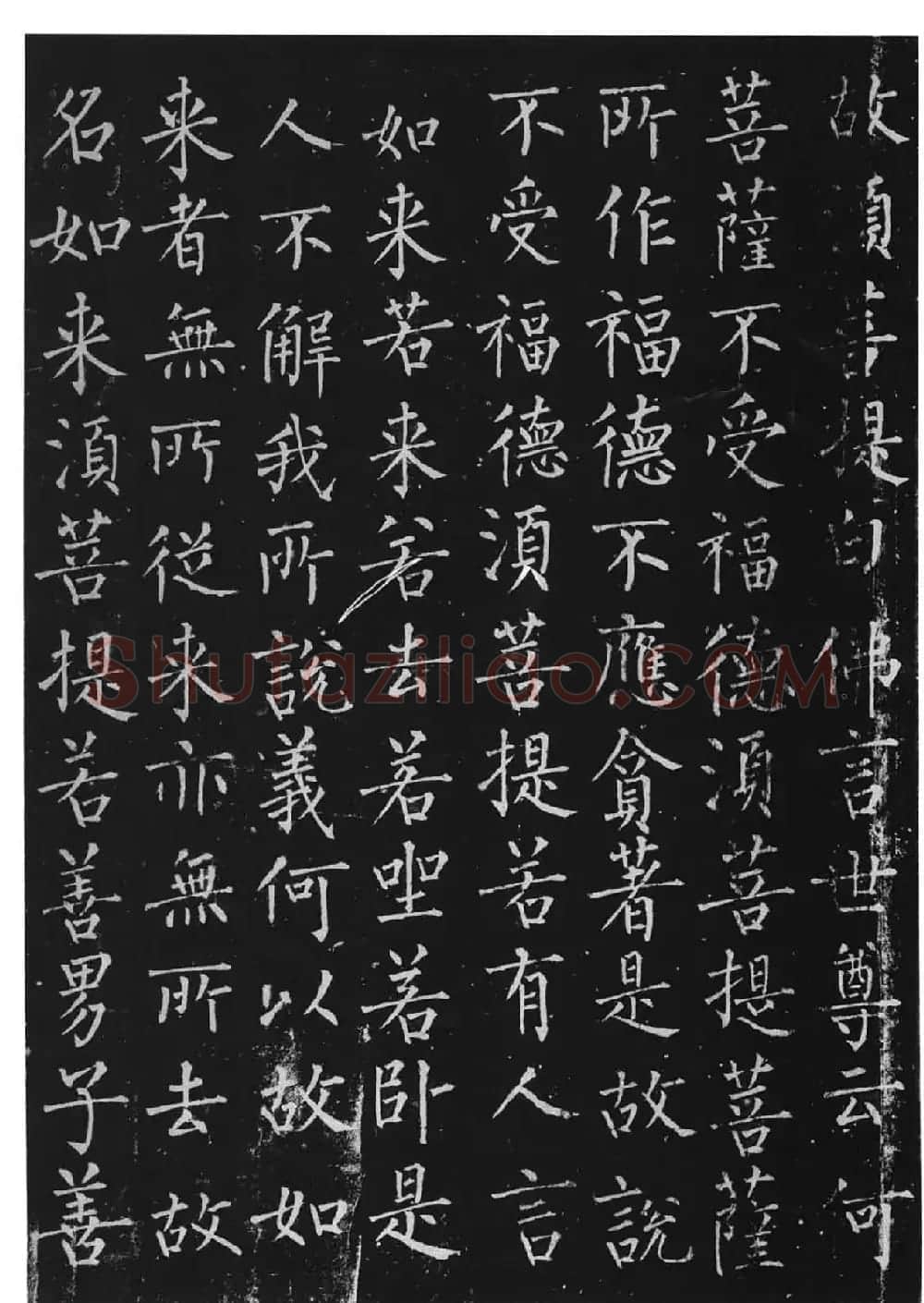 柳体楷书字帖《柳公权金刚经》 | 软笔楷书字帖