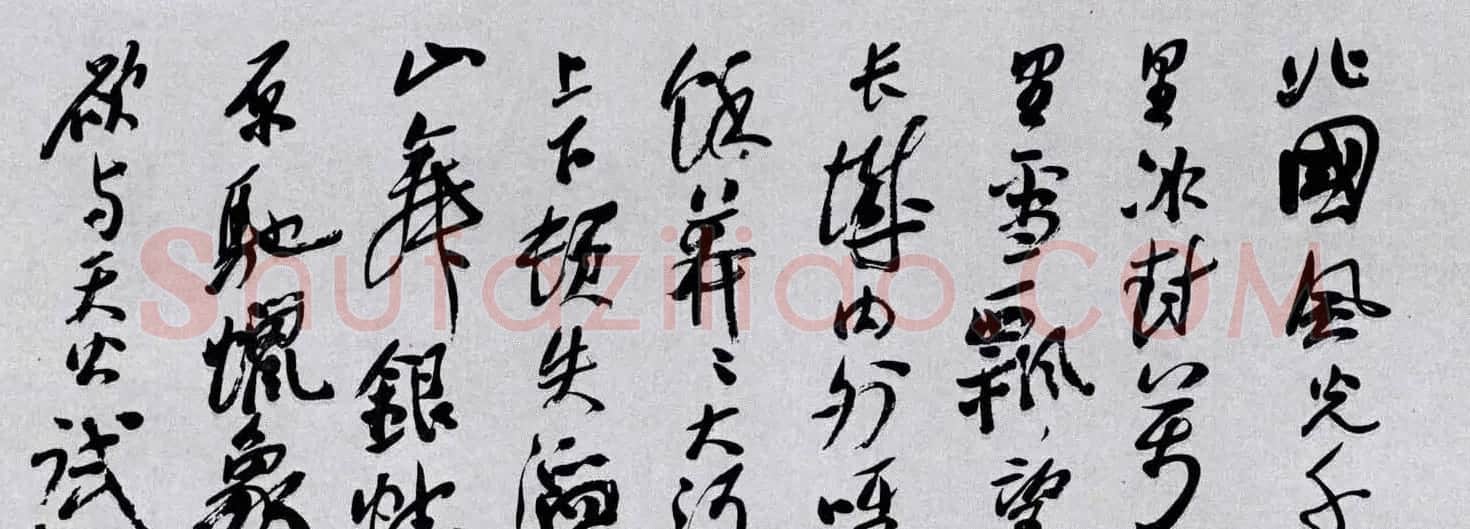百位书法家书写毛泽东诗词作品横幅 | 书法名家作品鉴赏