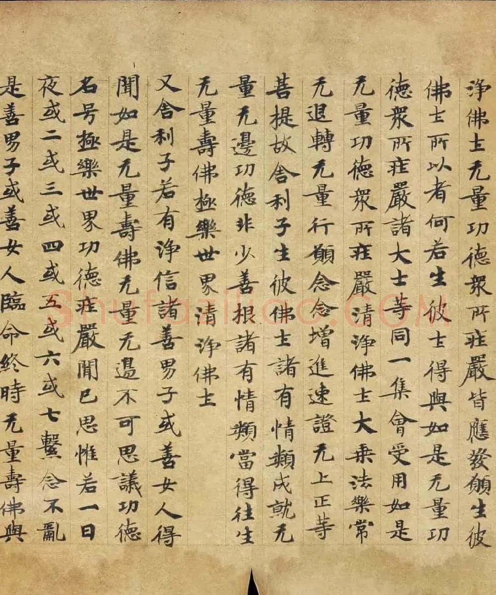 敦煌遗书《称赞净土佛摄受经》 | 敦煌写经精选