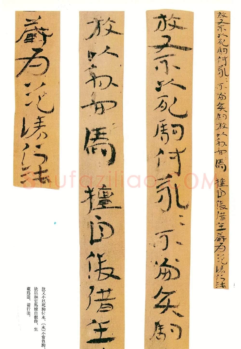 东汉章草隶体木简《误死马驹册》 | 书法作品欣赏