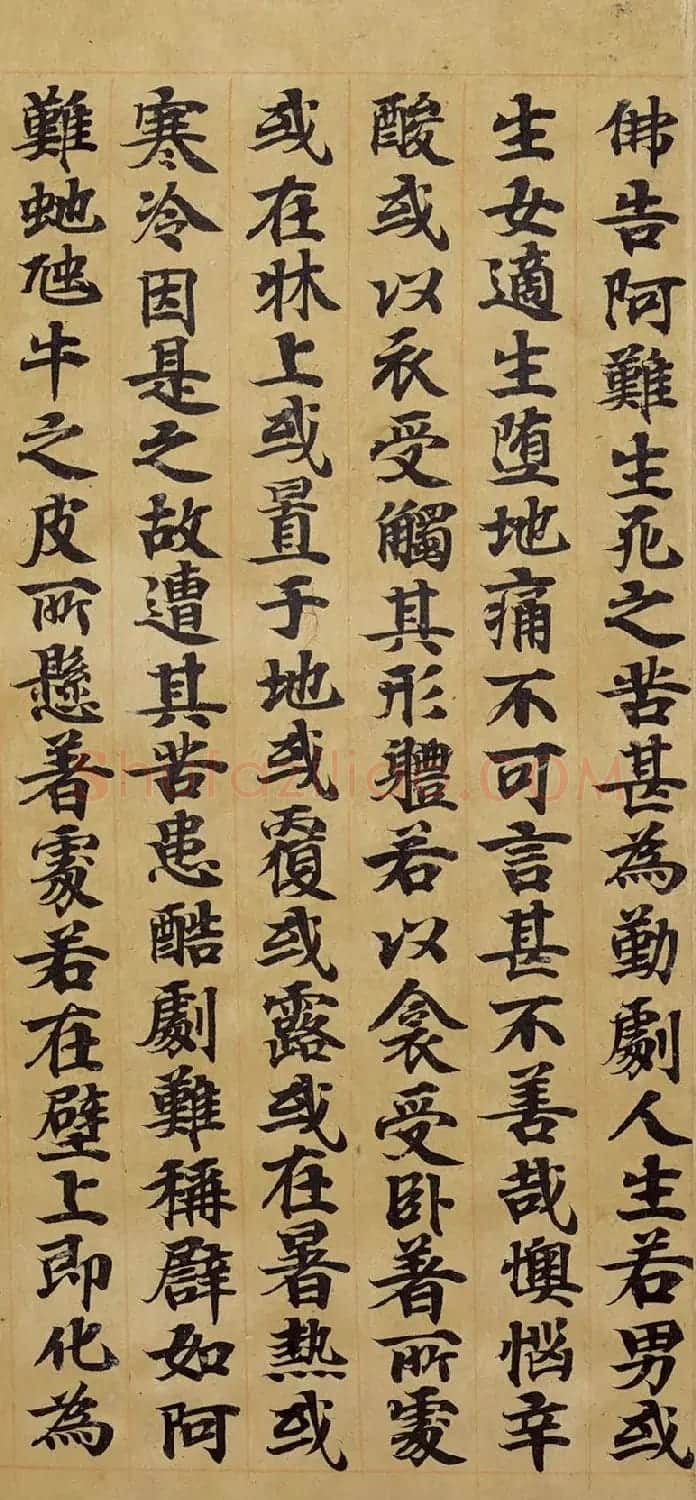 宋人写经卷《佛说胞胎经》传世残本 | 书法长卷