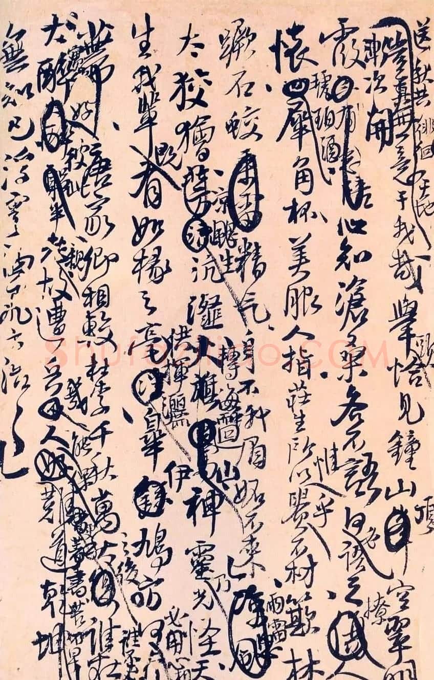 王孟津书法艺术鉴赏《王铎诗稿墨迹》 | 书法名家作品鉴赏