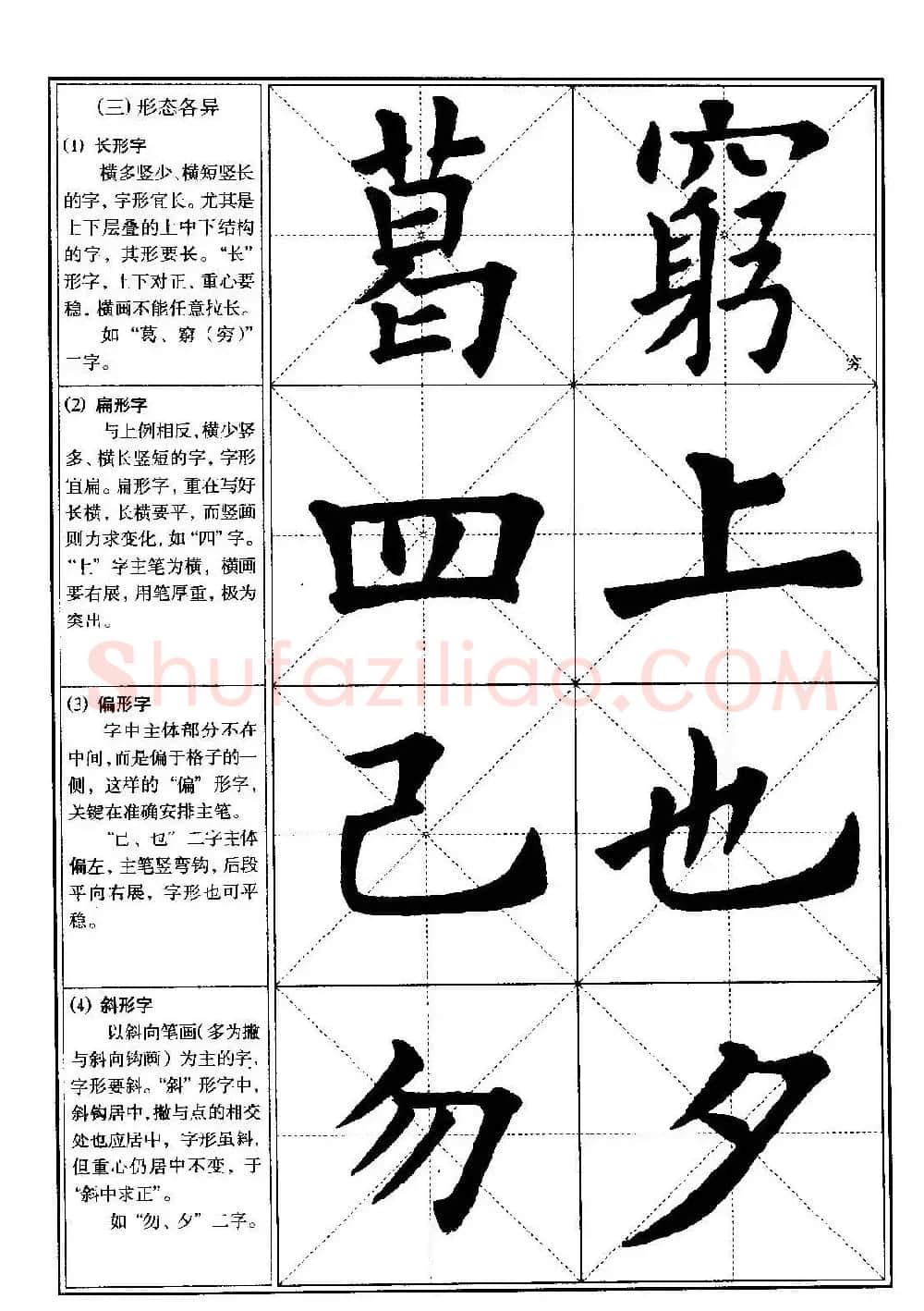 欧体书法教程《欧阳询楷书入门大字帖》 | 毛笔楷书字帖