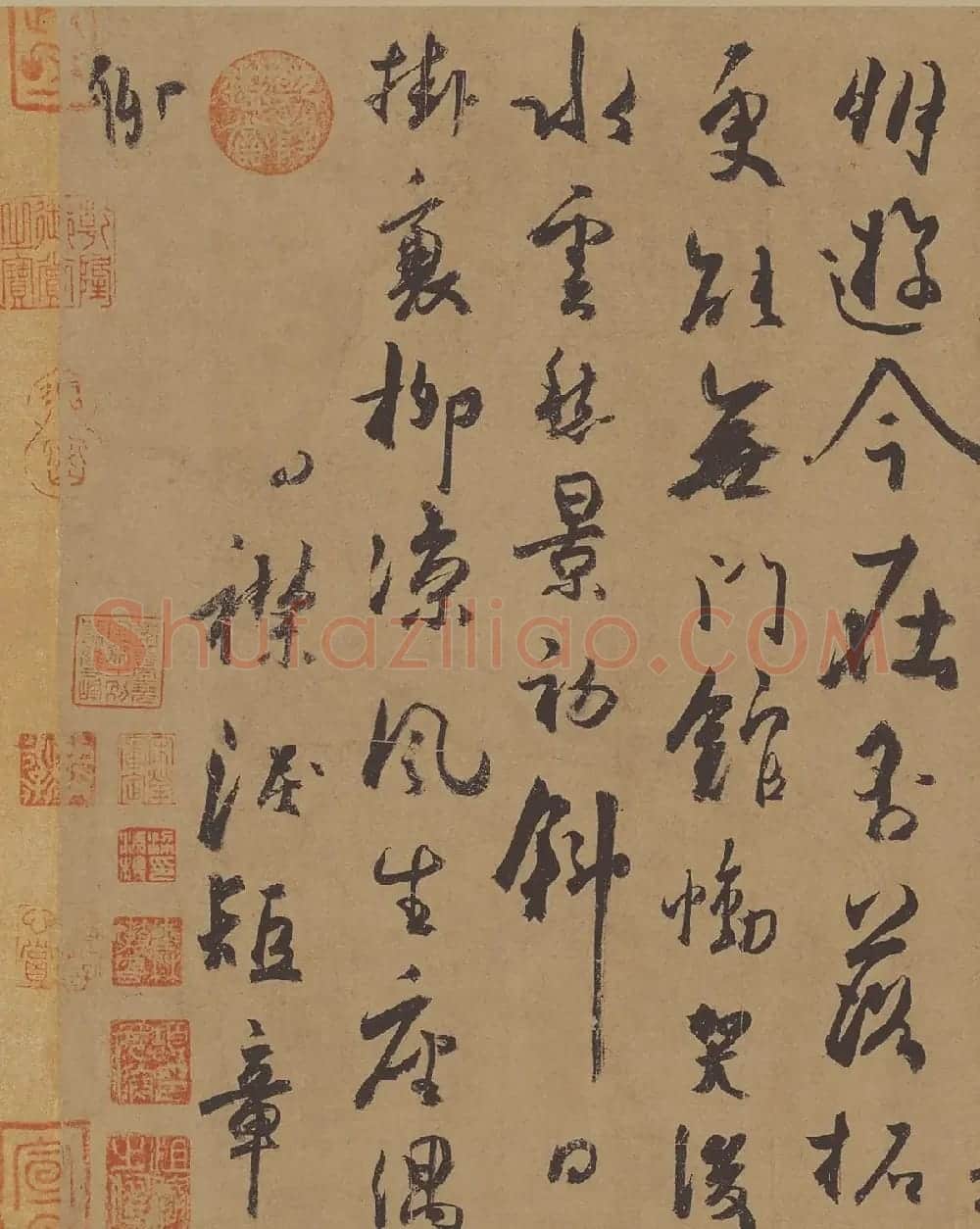 唐代杜牧行书书法长卷《张好好诗》 | 书法长卷