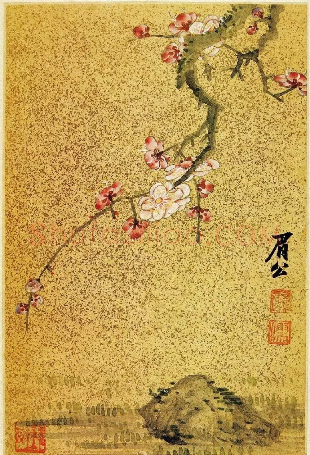 陈继儒自书诗画精品《陈眉公书画册》 | 传世书法作品欣赏