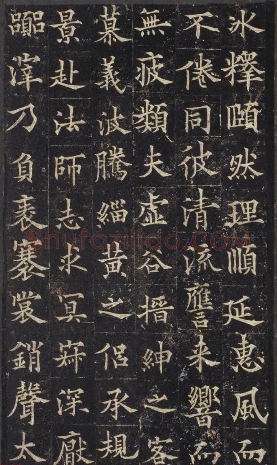 欧阳询之子欧阳通楷书《道因法师碑》宋拓本 | 书法碑帖