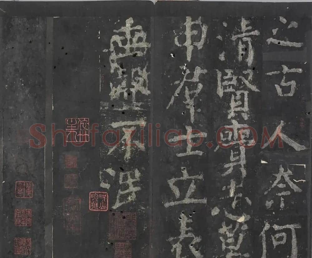 颜真卿64岁楷书拓本《元次山碑》 | 名家书法作品赏析