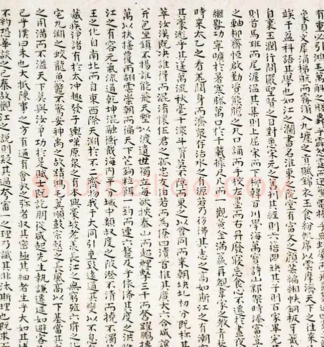 枝山墨妙:祝允明小楷书法一江赋卷 | 书法长卷