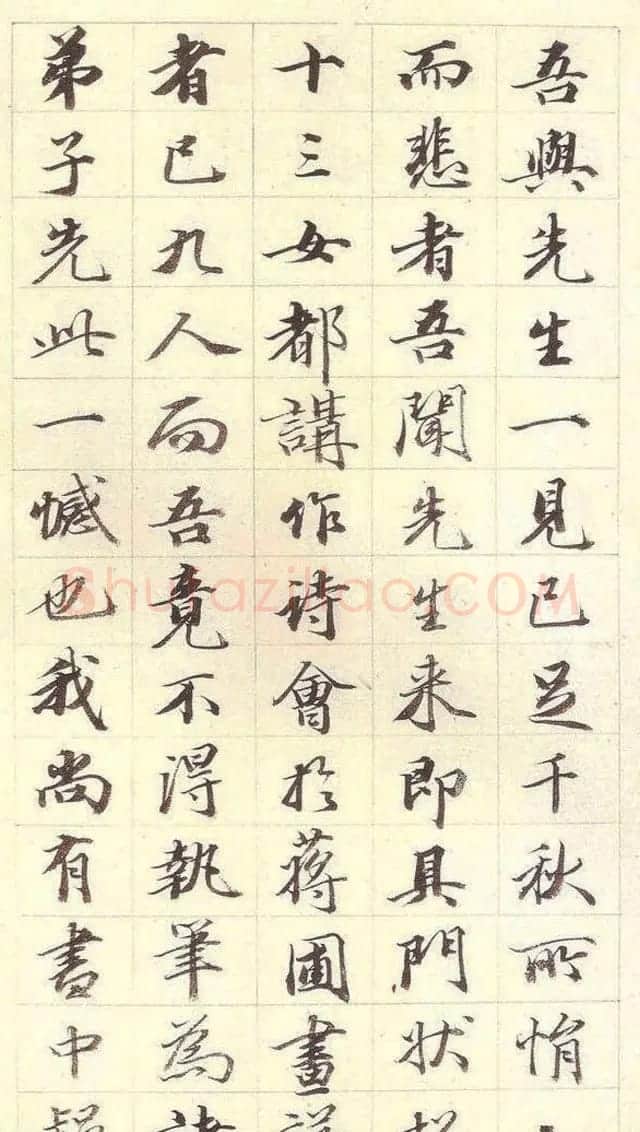 清代王文治书法墨迹欣赏《金纤纤墓志铭》 | 名家书法作品精选