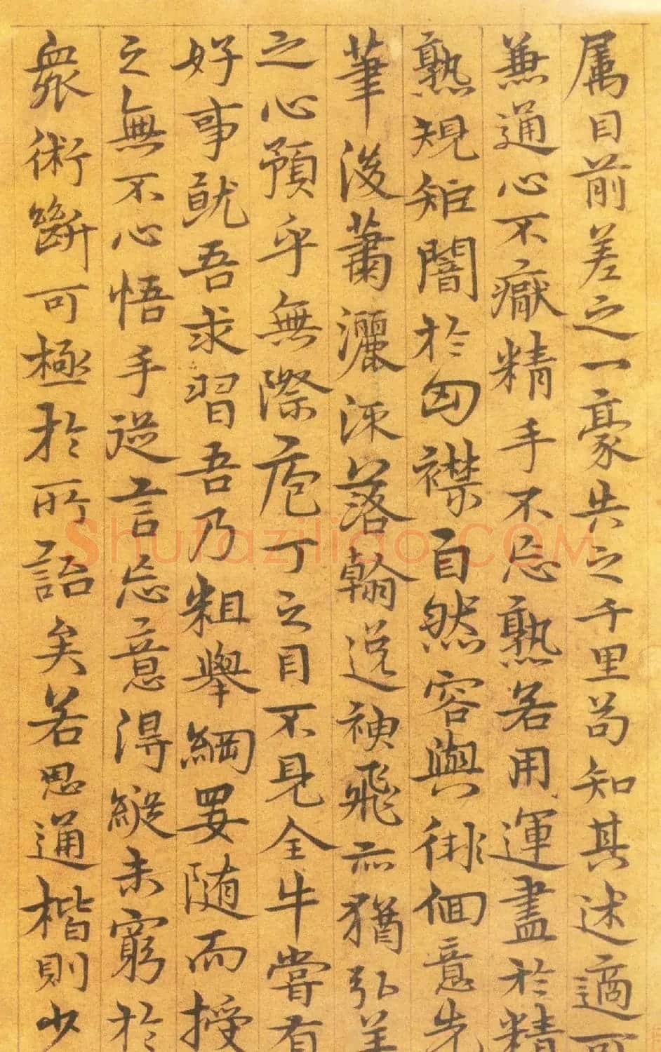 章草书法赏析《宋克书孙过庭书谱册》 | 软笔书法作品