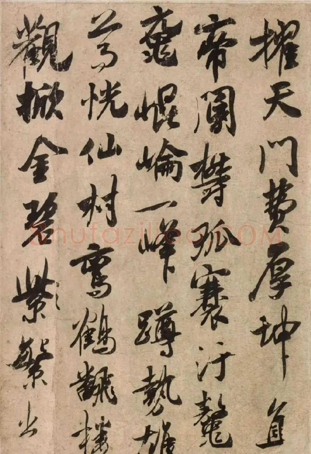 吴琚行草书法手卷赏析《杂诗帖卷》 | 书法作品欣赏