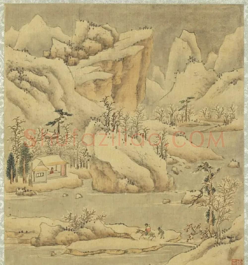 明代陆士仁字画欣赏《湖山佳趣》册 | 传世书法作品鉴赏