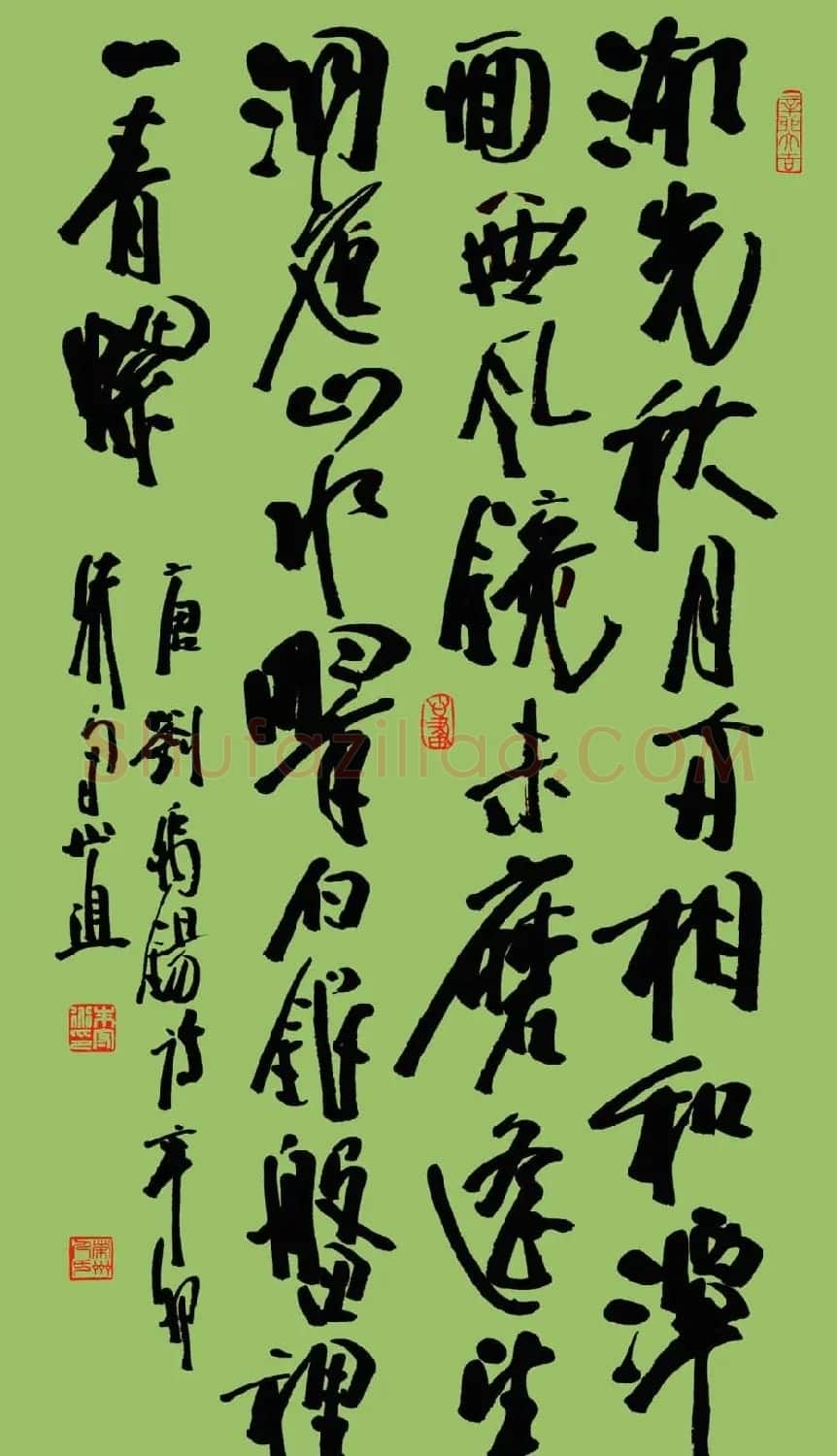 朱守道毛笔书法作品欣赏 | 书法作品赏析
