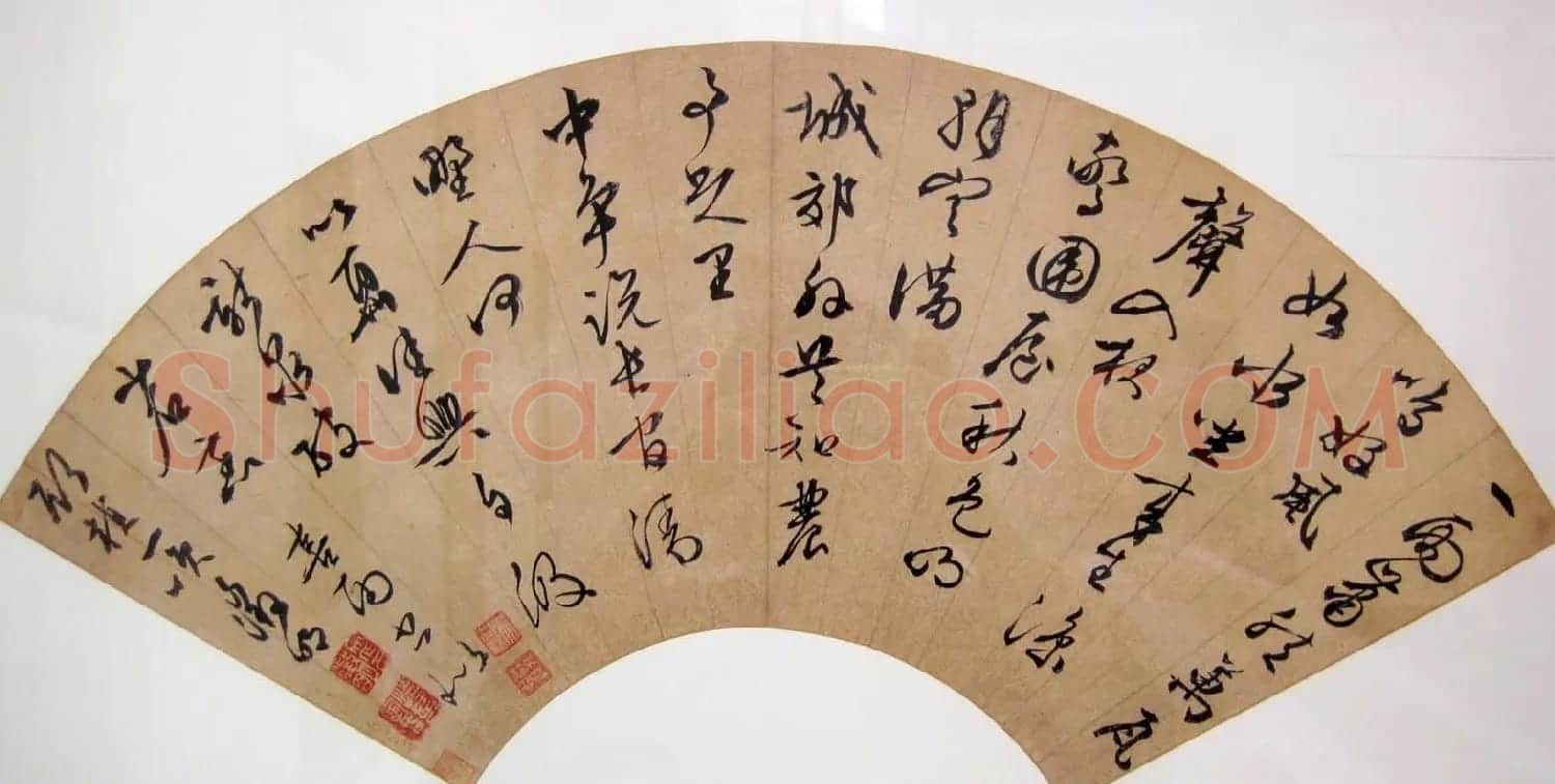 诗书画全才文徵明扇面书法作品专辑 | 名家书法作品赏析