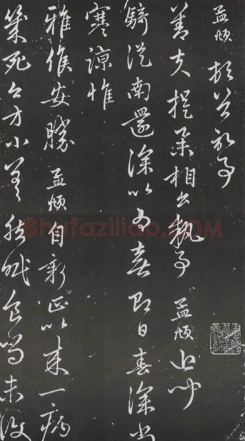 赵松雪书法勒石元拓本《乐善堂帖》 | 书法碑帖