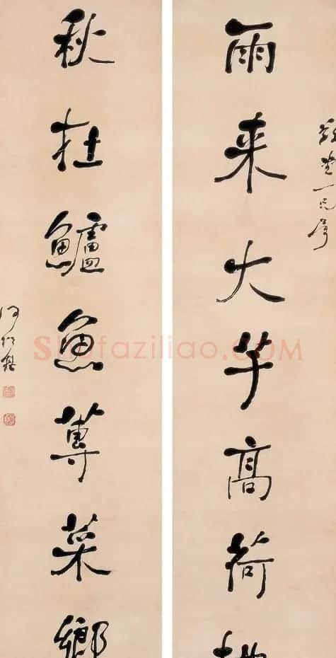 清代书法家何绍基书法对联欣赏 | 名家书法作品精选