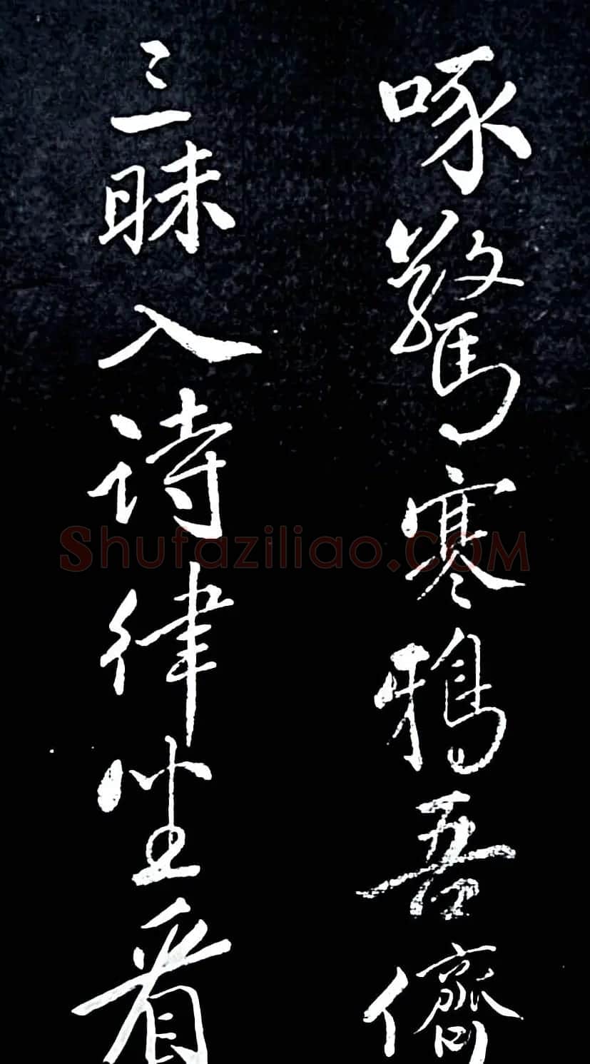 苏轼行书书法欣赏《清虚堂诗》 | 毛笔书法作品