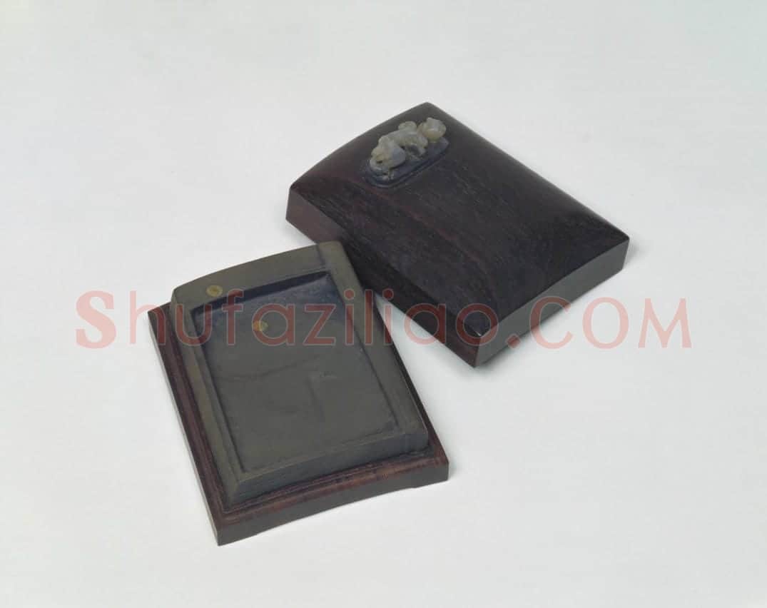 端石书卷式小砚 | 故宫文房用品藏品