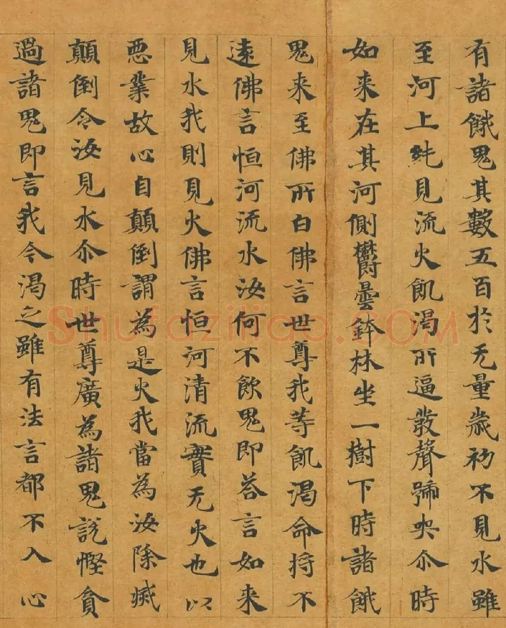 隋代释慧休小楷《大般涅槃经卷第十九》 | 敦煌写经欣赏