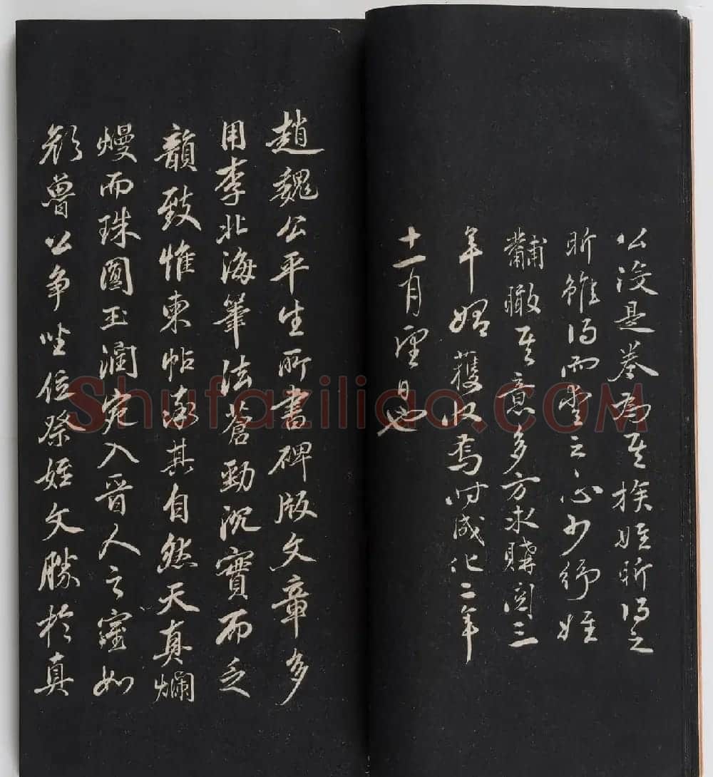 赵孟頫书法专辑《岳雪楼鉴真法帖》 | 书法碑帖