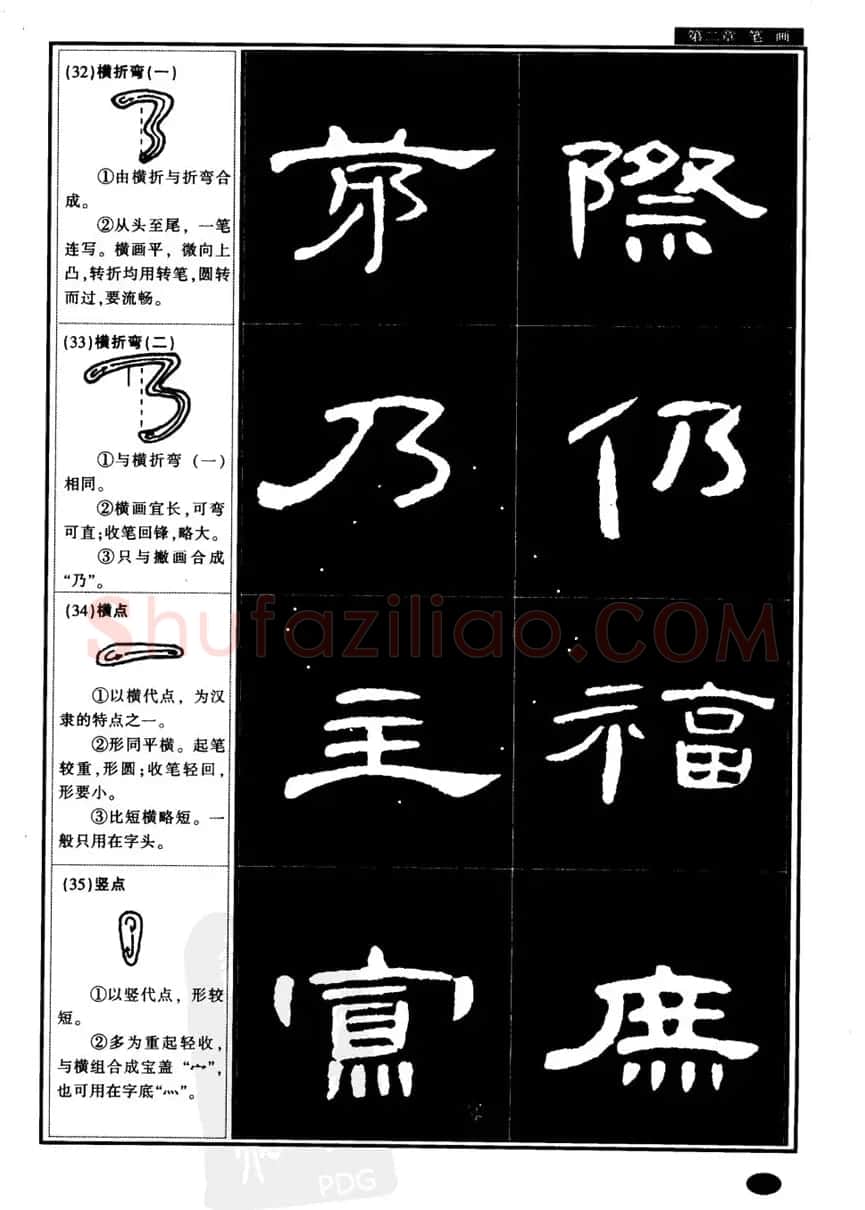 书法字帖下载《曹全碑隶书教程》 | 毛笔隶书字帖