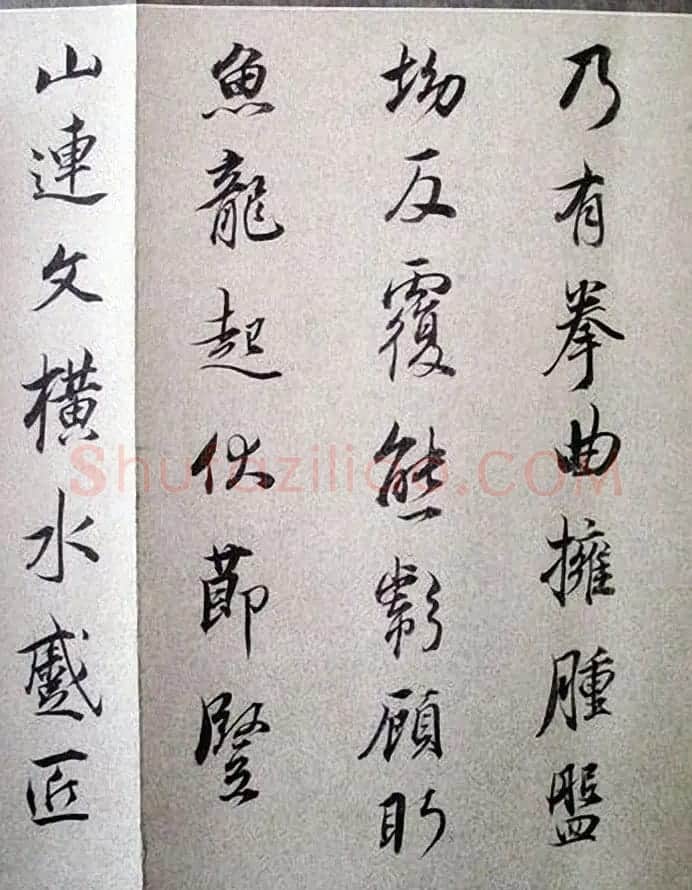 明末董其昌行书《临褚遂良枯树赋》两种 | 名家书法作品赏析