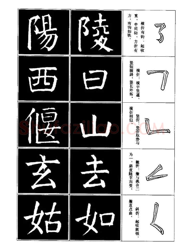 字帖欣赏《颜体楷书临习字谱》 | 软笔楷书字帖