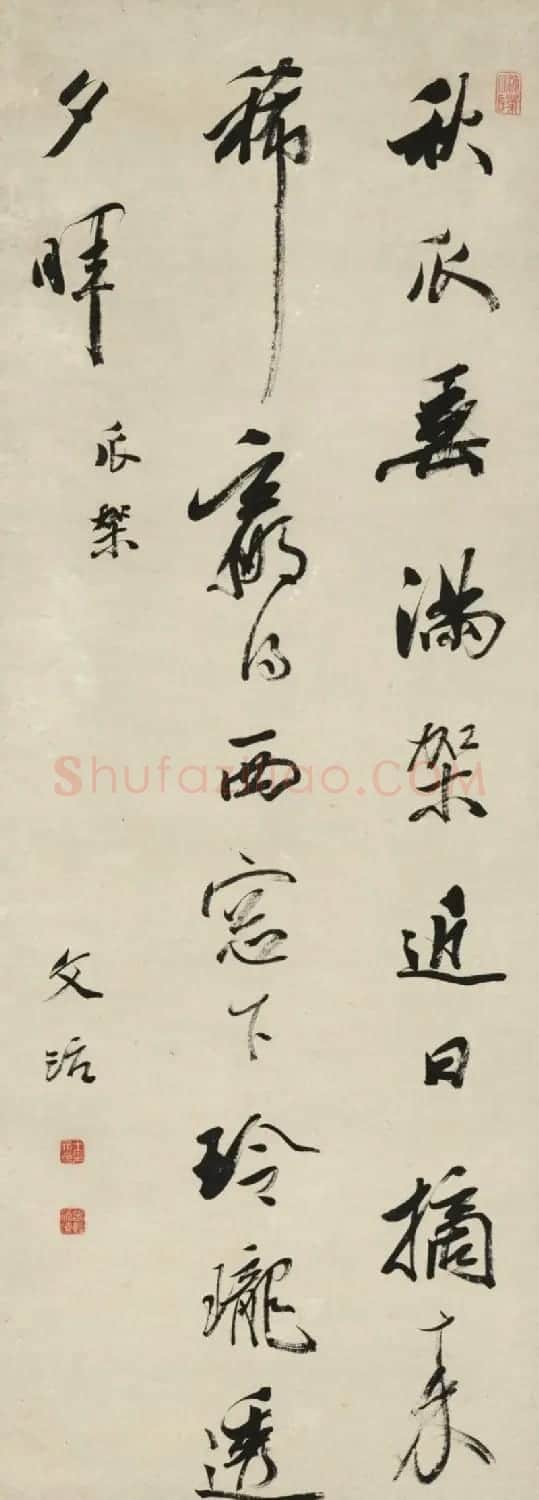 “淡墨探花”王文治书法立轴12幅 | 书法名家作品鉴赏