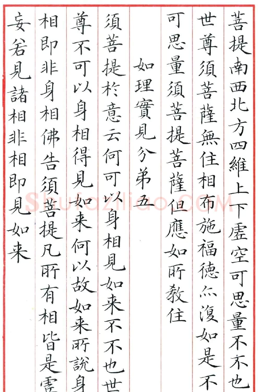 梁林小楷书法《金刚经三十二品》 | 书法作品鉴赏
