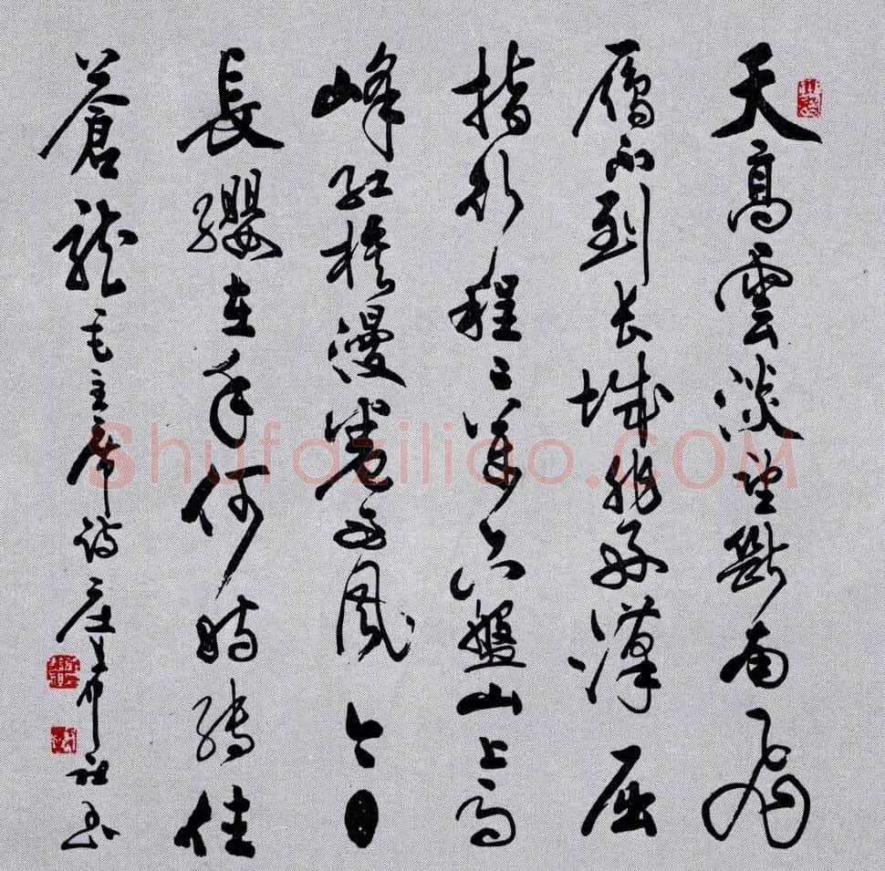 名家书法作品欣赏《毛主席诗词》第二辑 | 名家书法作品赏析