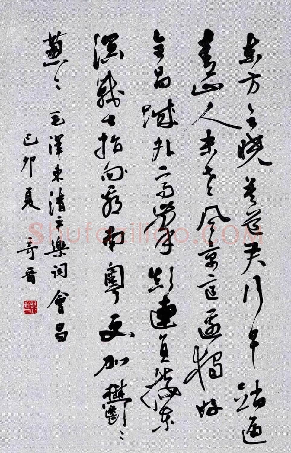 名家书法作品欣赏《毛主席诗词》第二辑 | 名家书法作品赏析