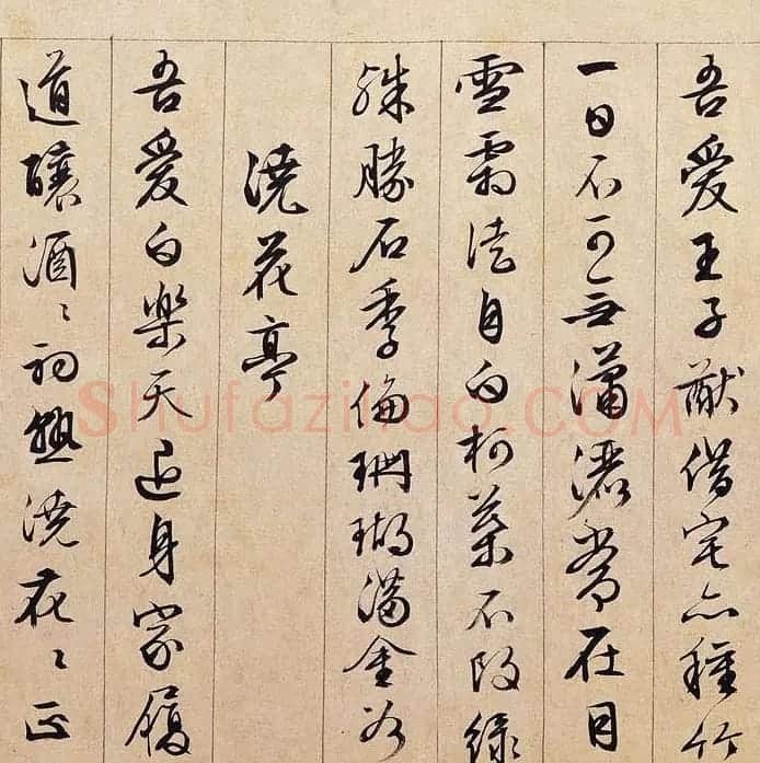 文徵明89岁行书长卷《独乐园图并书记》 | 书法长卷