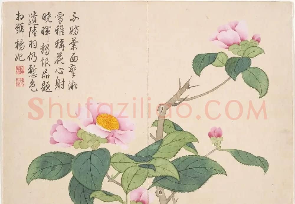 清代钱维城绘画欣赏《景敷四气冬景图》大都会博物馆藏 | 传世书法作品精选