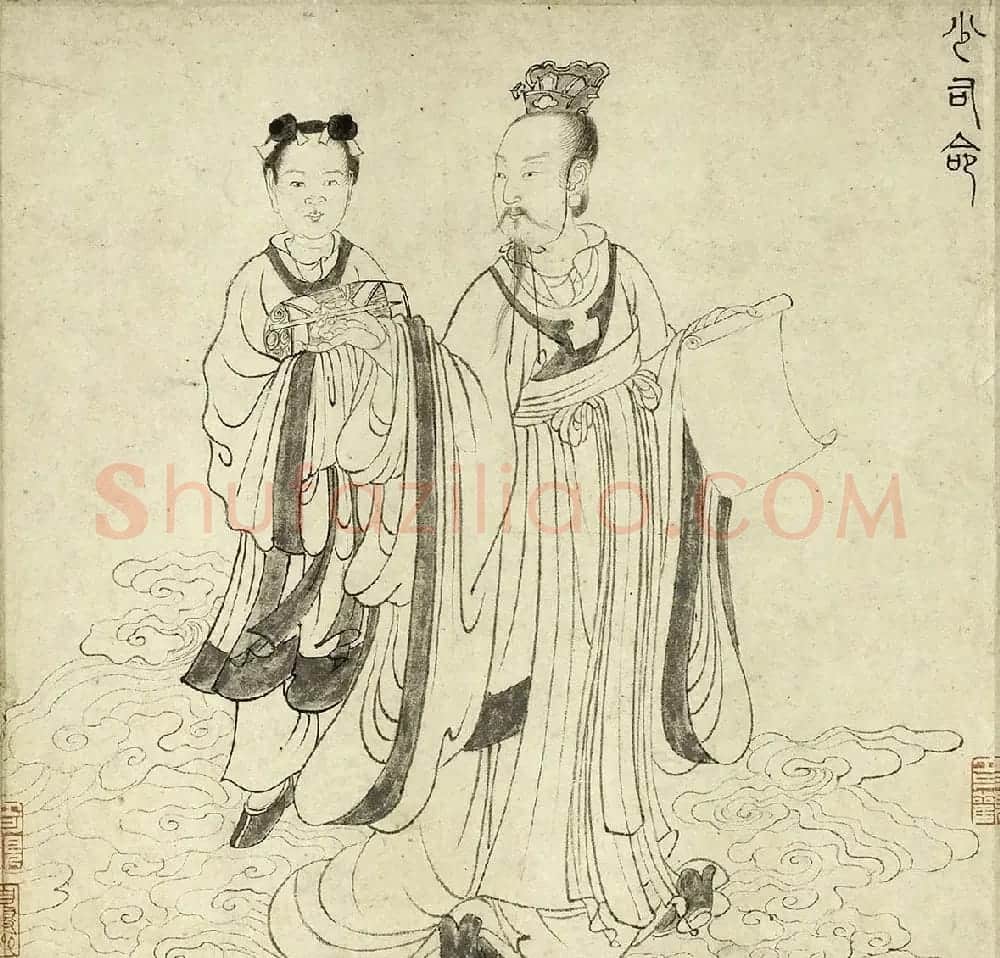 元代吴睿篆书词卷《张渥九歌图》 | 传世书法作品精选