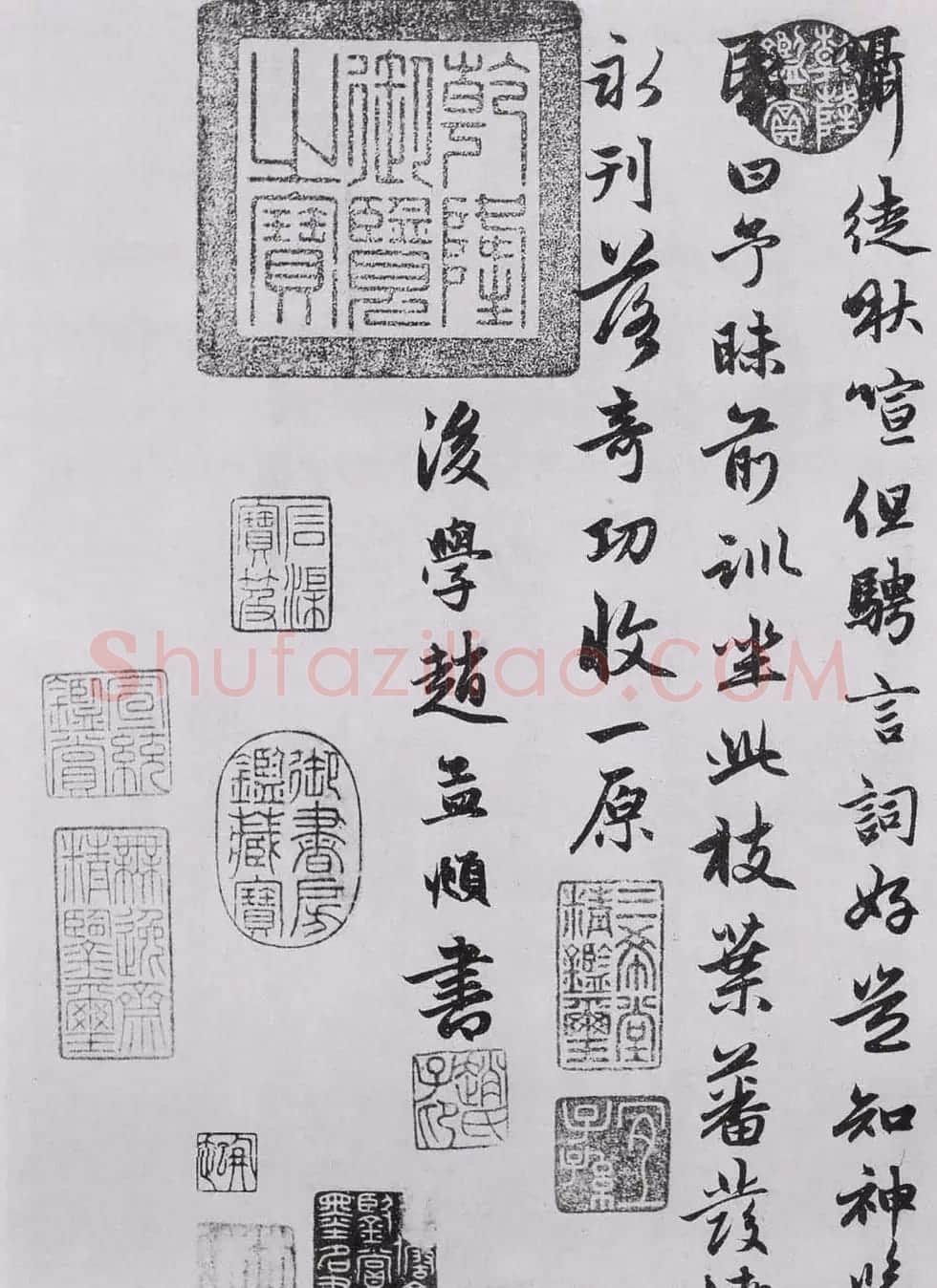 赵孟頫书法墨迹《感兴诗二十首》 | 书法名家作品欣赏