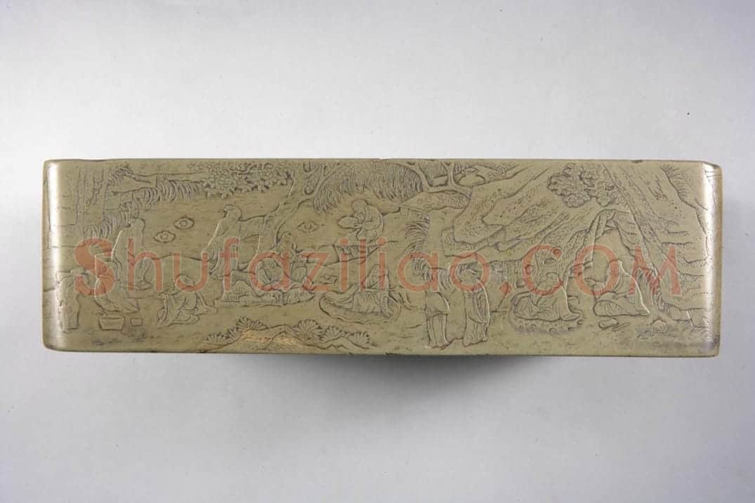 兰亭修禊图石砚 | 故宫文房用品藏品
