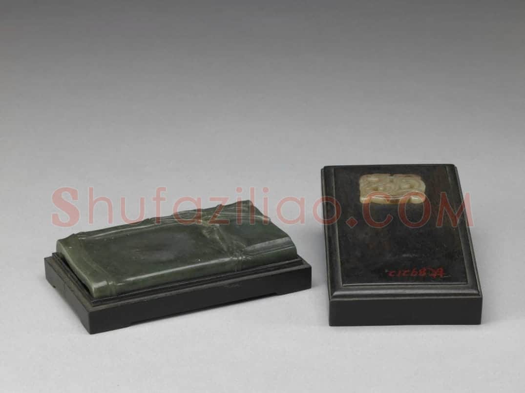 碧玉竹节式砚 | 故宫文房用品藏品