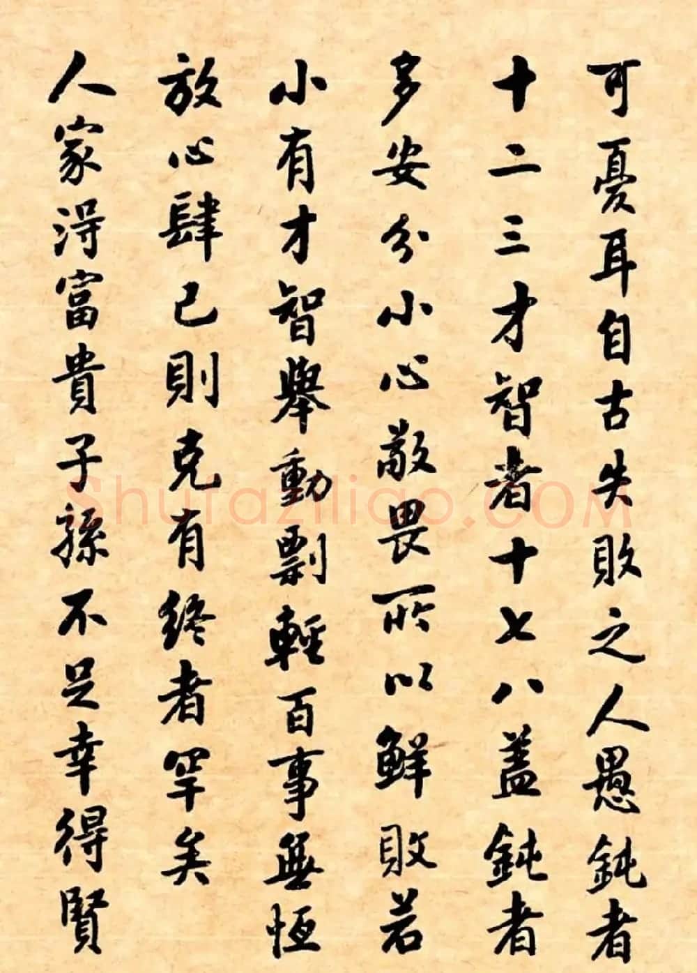 潘龄皋行书字帖《潜园老人教子要言》 | 软笔行书字帖