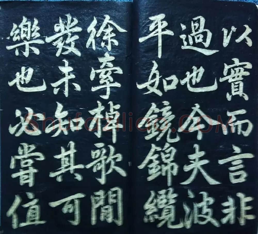兰新家传碑帖欣赏《赵文敏寿春堂》 | 软笔书法作品