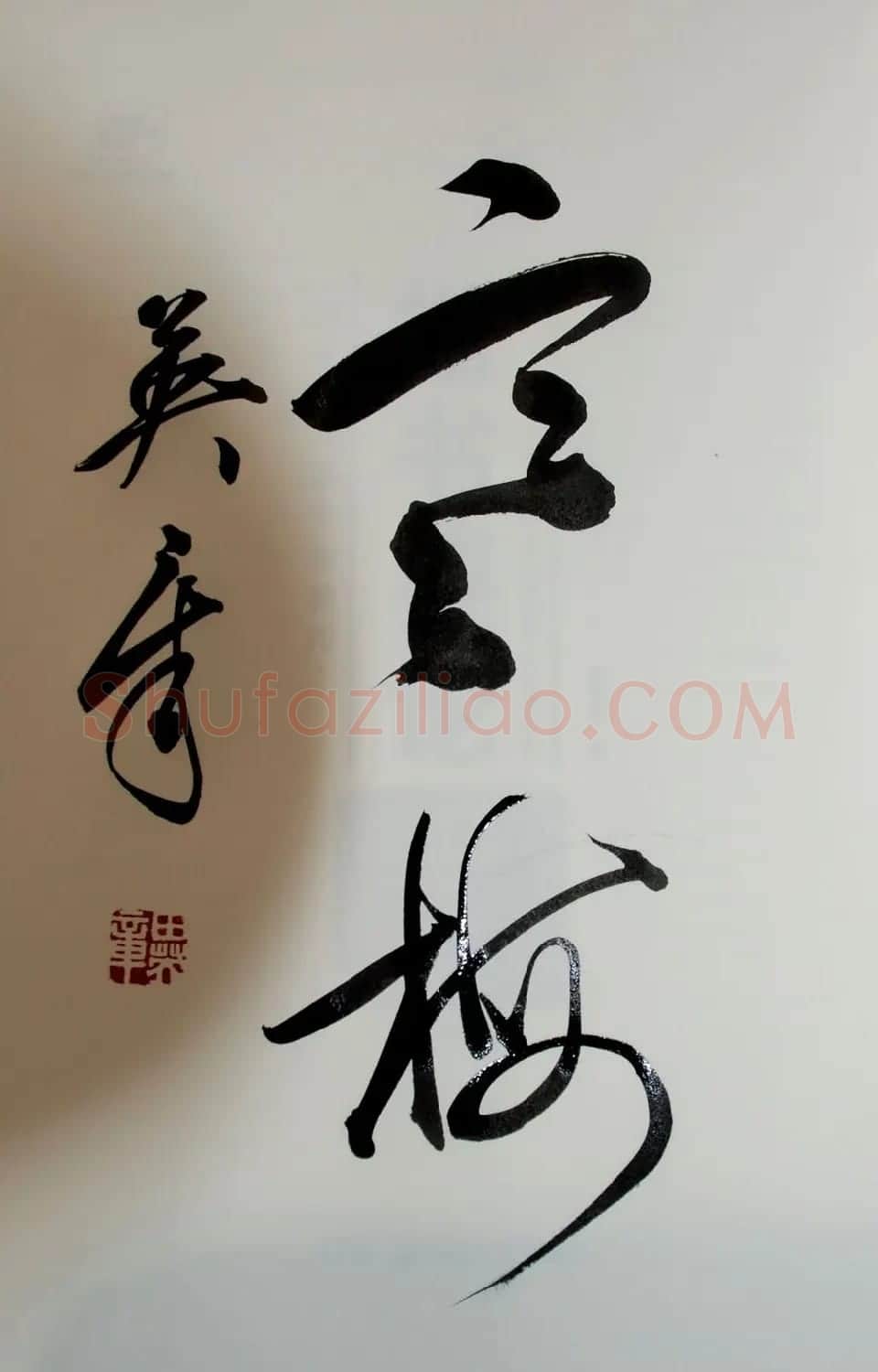 田英章书法2字作品欣赏第三辑 | 书法名家作品鉴赏