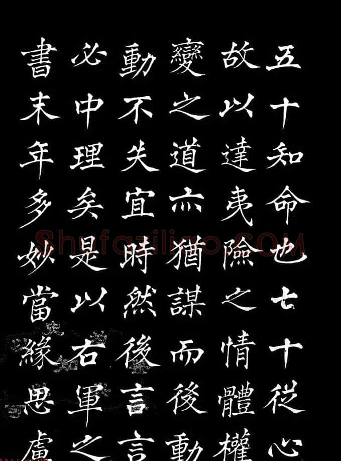 姜东舒中楷字帖欣赏《书谱》 | 毛笔楷书字帖