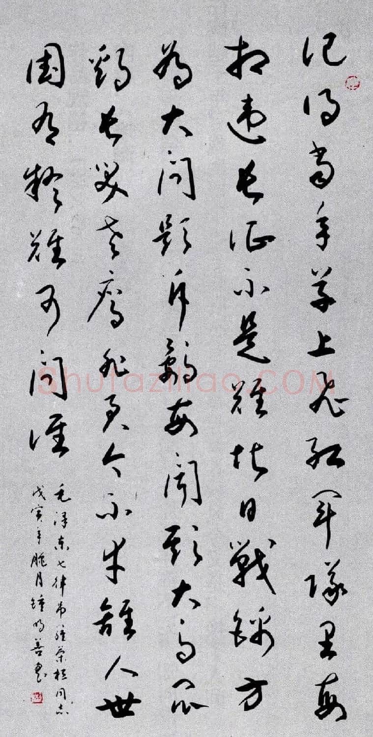 名家书法作品欣赏《毛主席诗词》第二辑 | 名家书法作品赏析