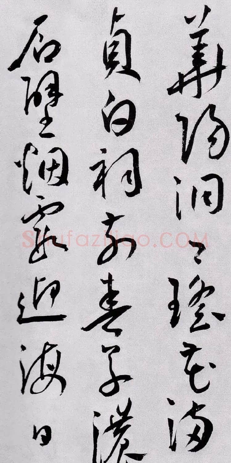 王宠草书鉴赏《送友生游茅山诗》 | 名家书法作品赏析