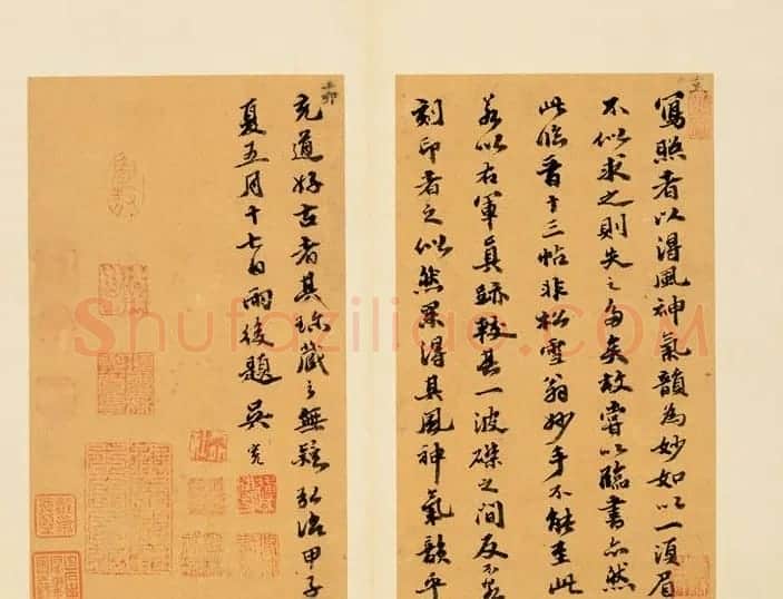 元代赵孟頫临王羲之书册 | 名家书法作品精选