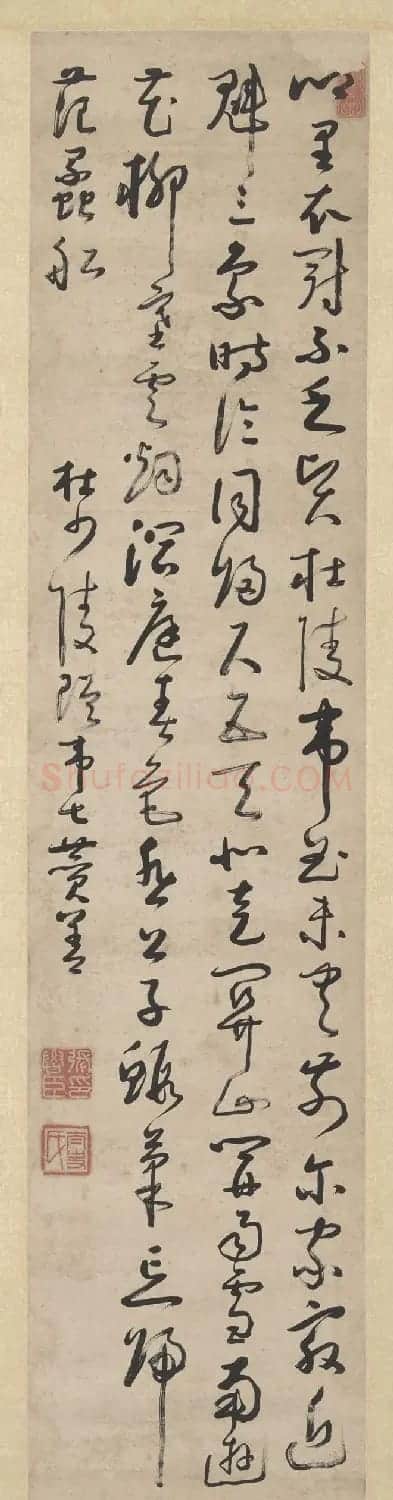 清代张鲁臣草书杜少陵诗八条屏 | 书法作品鉴赏