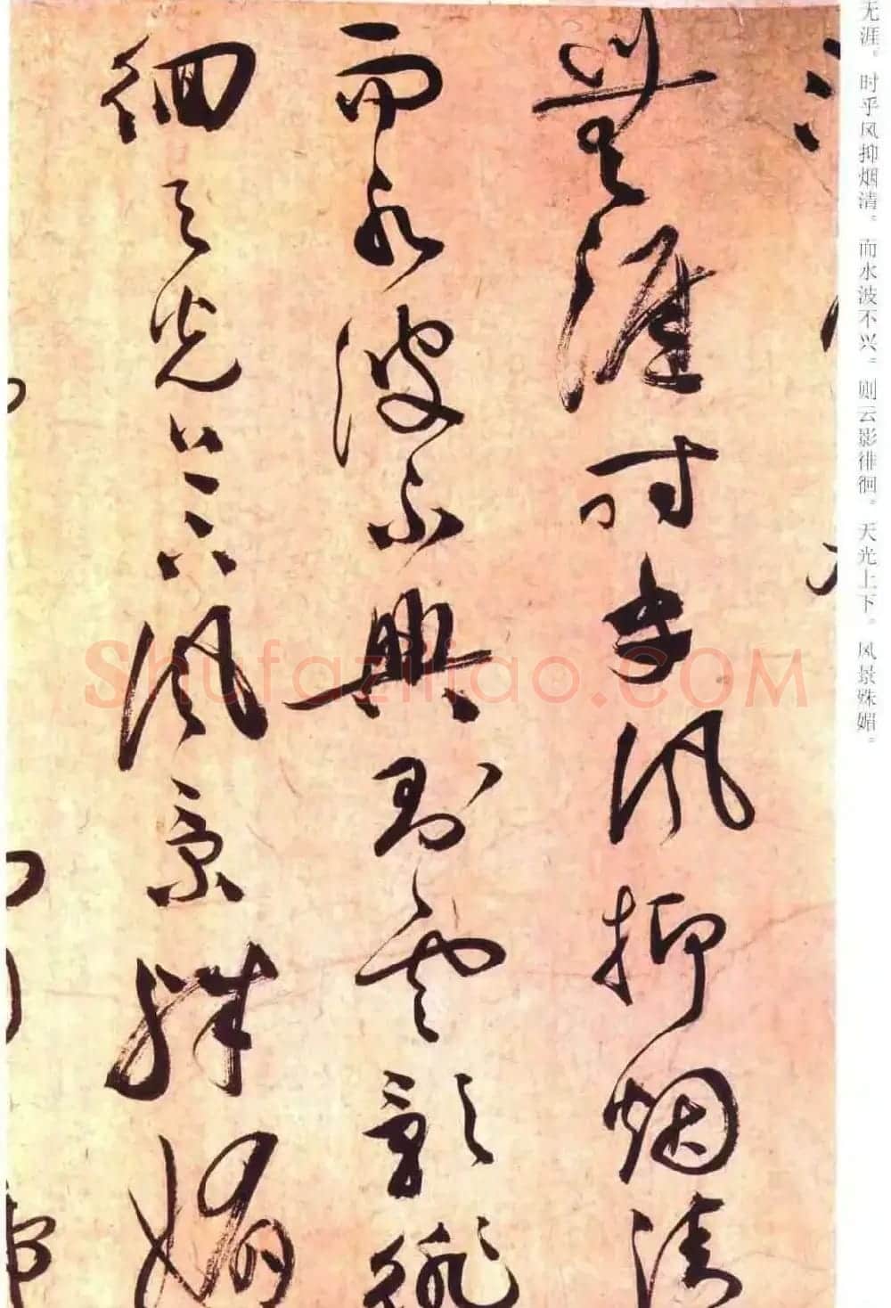 祝允明草书书法赏析《云江记》 | 名家书法作品赏析