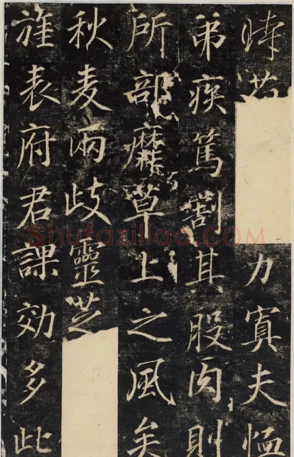 唐代行楷书法碑帖欣赏《王履清碑》 | 书法碑帖