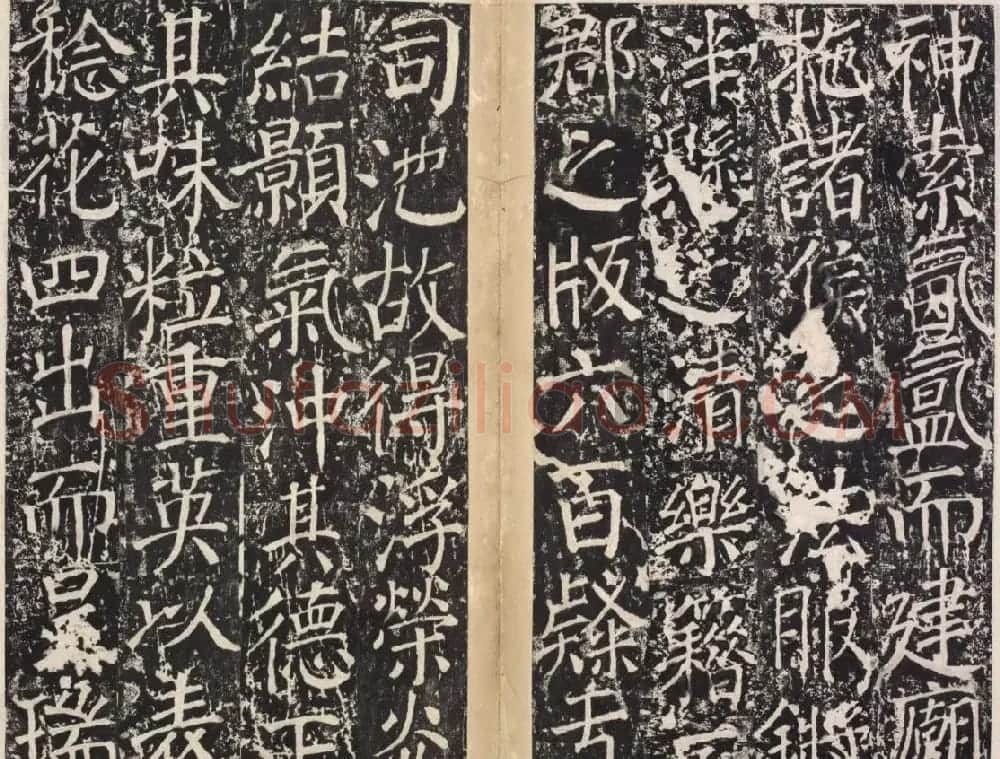 唐代韦纵书法《盐池灵庆公颂》 | 书法碑帖