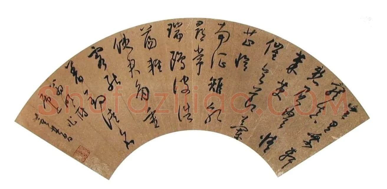 董其昌书法扇面作品欣赏 | 书法名家作品欣赏